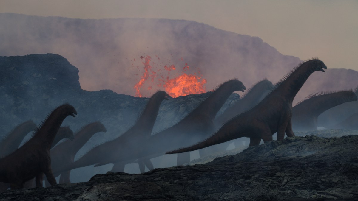 Des Isisaurus en quête d&rsquo;un site de nidification